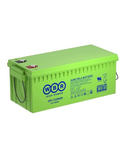 WBR GPL122000H. Аккумулятор герметичный свинцово-кислотный. WBR в Норильске