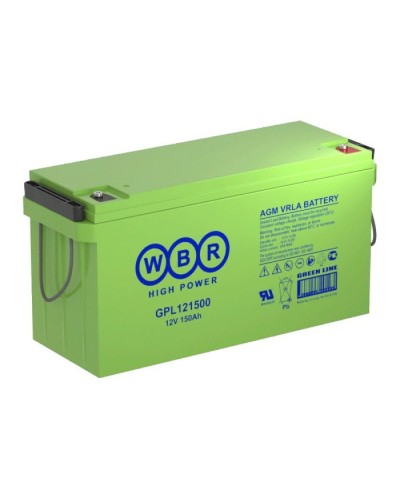 WBR GPL121500A. Аккумулятор герметичный свинцово-кислотный. WBR в Норильске