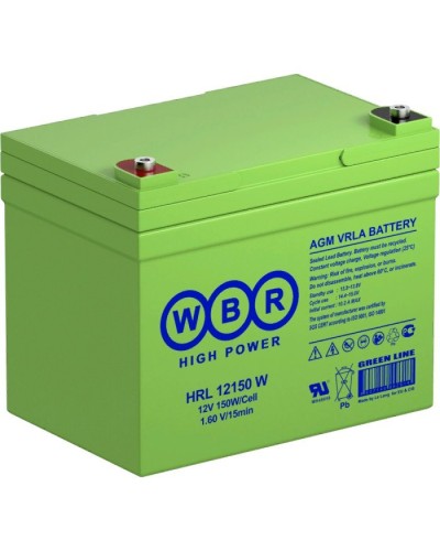 WBR HRL12150W. Аккумулятор герметичный свинцово-кислотный. WBR в Норильске