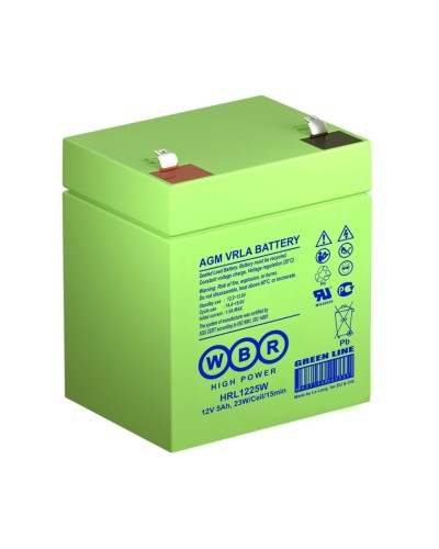 WBR HRL1225W. Аккумулятор герметичный свинцово-кислотный. WBR в Норильске