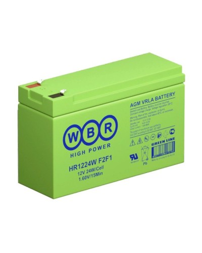 WBR HR1224W F2F1. Аккумулятор герметичный свинцово-кислотный. WBR в Норильске