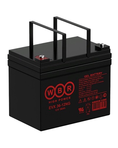WBR EVX36-12G. Аккумулятор герметичный свинцово-кислотный. WBR в Норильске