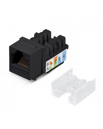 WR-KJ-RJ45-C5E-90-SW-BK. Вставка Keystone Jack RJ-45. WRLine в Норильске