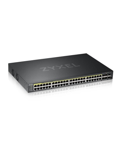 GS2220-50HP-EU0101F. Коммутатор гибридный L2 PoE+ rack 19. ZYXEL в Норильске