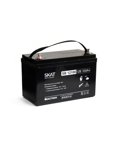 SKAT SB 12100 (2542). Аккумулятор герметичный свинцово-кислотный. Бастион в Норильске