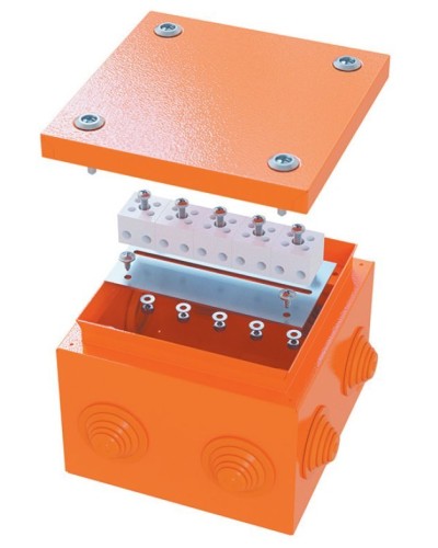 Коробка FS 150х150х80 4P (FSB30404): Коробка ответвительная огнестойкая стальная в Норильске
