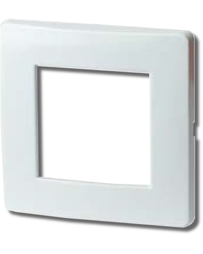 Рамка на 2 модуля (одноместная), белая (75010W): Рамка одноместная, Brava в Норильске