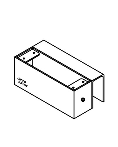 DBA-101 Glass Comfort. Комплект монтажный для цельностеклянной створки, для совместной работы с замком DB100.. dormakaba в Норильске