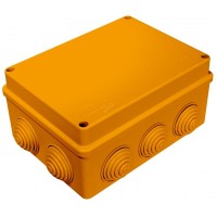 Коробка JBS150 150х110х70, 10 вых., 6P (1,5…10мм²) (43359HF): Коробка монтажная, огнестойкая, без галогена