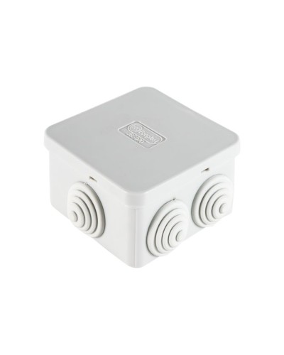 Коробка JBS070 70х70х40, 6 вых., IP44, серая (44056). Коробка монтажная. Экопласт в Норильске