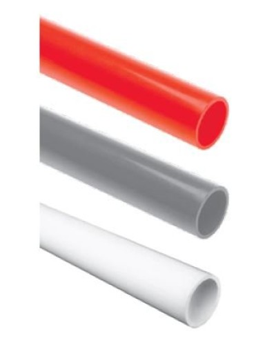 Ecoplast труба АБС гладкая, для аспирационной системы, т/г, D25, белая (26025-W). Труба для аспирационной системы. Экопласт в Норильске