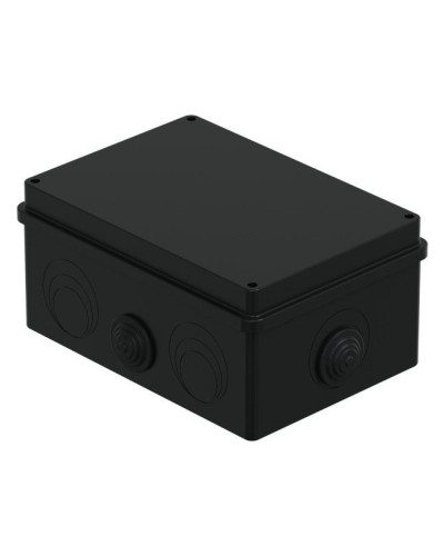 Коробка JBS210 210х150х100, 8 вых., IP55, черная (44016BL-1). Коробка монтажная. Экопласт в Норильске