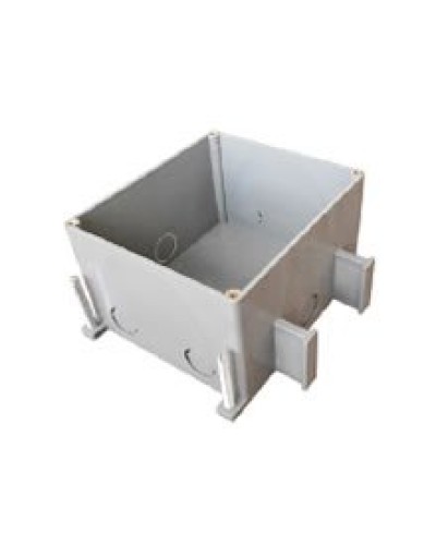 Коробка для люков в пол на 2 поста BOX/2+2ST66 (70125): Коробка для люков в пол на 2 поста 45х45мм + 2 модуля 45х22,5 (70025), пластик в Норильске