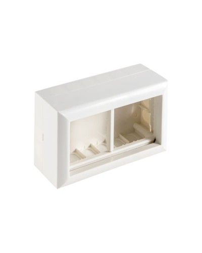 Коробка на 2 модуля для механизмов 45х45мм SM45/4 (72944): Коробка для механизмов в Норильске