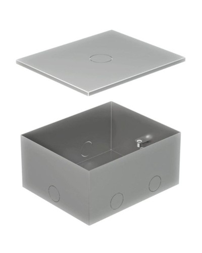 Коробка металлическая с крышкой для заливки в пол BOX/4 (70141): Коробка металлическая с крышкой для заливки в пол 159,6х133,6х75 мм, для люков 70040 в Норильске