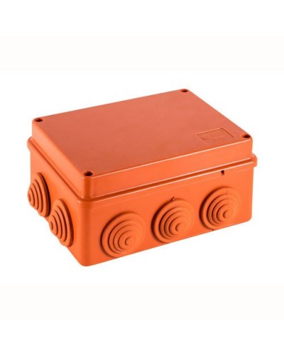 Коробка JBS150 150х110х70, 10 вых., 10P (0,15...2,5мм²) (43089HF). Коробка монтажная, огнестойкая, без галогена. Экопласт в Норильске
