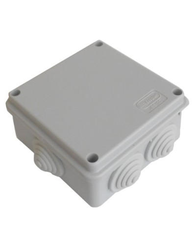 Коробка JBS100 100х100х55, 6 вых., 3P (0,15…4мм²) серая (43107HF-GR). Коробка монтажная, огнестойкая, без галогена. Экопласт в Норильске