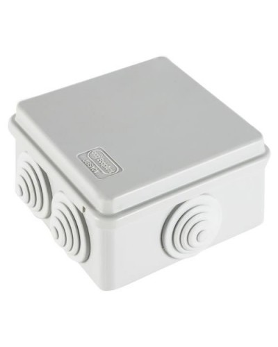 Коробка JBS101 100х100х55, 6 вых., IP55, серая (44037). Коробка монтажная. Экопласт в Норильске