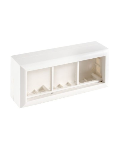 Коробка на 3 модуля для механизмов 45х45мм SM45/6 (72946): Коробка для механизмов в Норильске