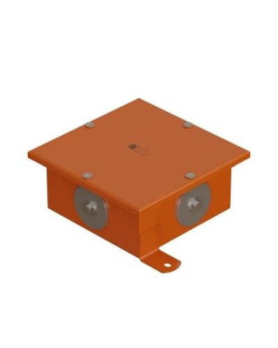 Коробка SMB120 металлическая 120х120х60, 4 металлических заглушки (56004S). Коробка, 4 металлические заглушки. Экопласт в Норильске