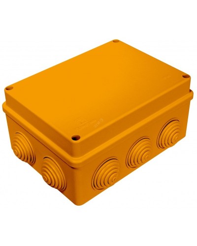 Коробка JBS150 150х110х70, 10 вых., 4P (1,5…6мм²) (43129HF). Коробка монтажная, огнестойкая, без галогена. Экопласт в Норильске