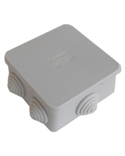 Коробка JBS080 85х85х50, 6 вых., IP44, белая (44066W-1). Коробка монтажная. Экопласт в Норильске