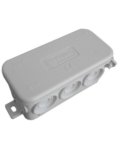 Коробка JBL090 90х42х40, 10 вых., IP55, серая (44055). Коробка монтажная. Экопласт в Норильске