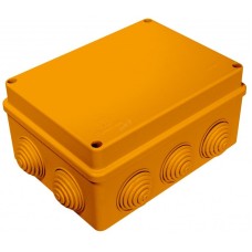 Коробка JBS150 150х110х70, 10 вых., 4P (1,5…10мм²) (43209HF): Коробка монтажная, огнестойкая, без галогена