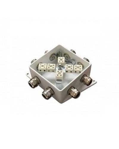 КМ-О (12к*10,0)-IP66-120х120, три ввода: Коробка монтажная огнестойкая в Норильске