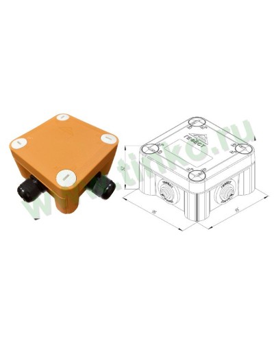 КМ-О-1010(П)(8к)-IP66(П6-12): Коробка монтажная огнестойкая в Норильске