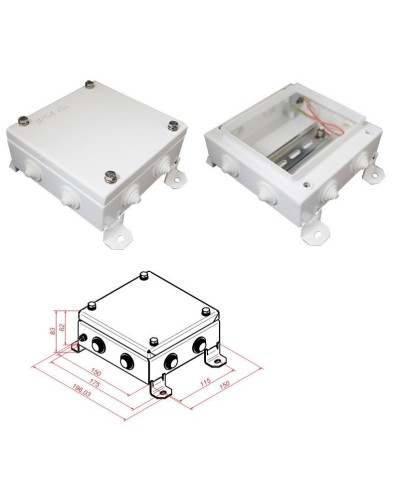 КМ IP55-1515. Коробка монтажная электротехническая. Гефест в Норильске