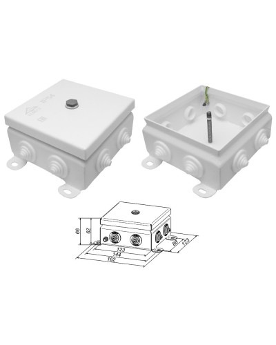 КМ IP55-1212. Коробка монтажная электротехническая. Гефест в Норильске