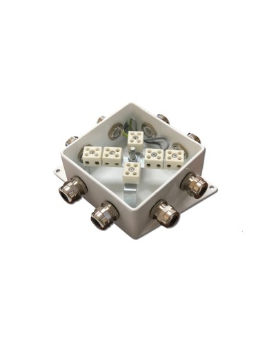 КМ-О (12к*6,0)-IP66-120х120, четыре ввода: Коробка монтажная огнестойкая в Норильске