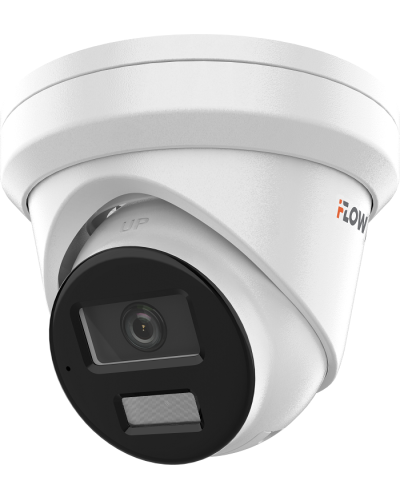 F-IC-2342C2M(4мм). Бюджетная IP-видеокамера купольная. i-FLOW в Норильске