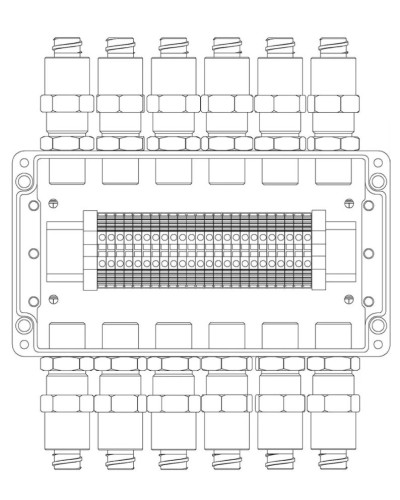КВМК 2401. Коробка коммутационная взрывозащищенная. Компания СМД в Норильске