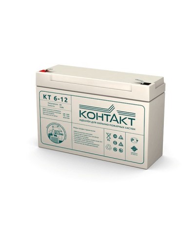 Контакт КТ 6-12. Аккумулятор герметичный свинцово-кислотный. Контакт в Норильске