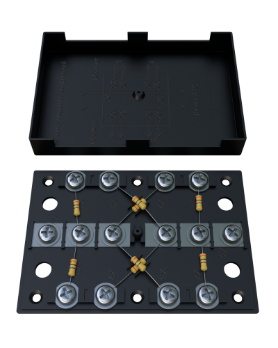 KRA-4 300 Om black (MEC42104). Коробка на 4 абонента. МЭК-Электрика в Норильске