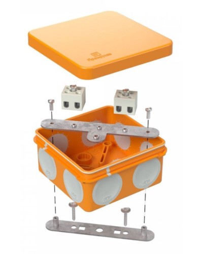 Коробка огнестойкая 80х80х40 (60-0210-FR2.5-4). Коробка огнестойкая для открытой установки. Промрукав в Норильске