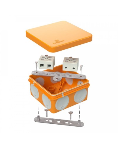 Коробка огнестойкая 80х80х40 (60-0210-FR10.0-4). Коробка огнестойкая для открытой установки. Промрукав в Норильске
