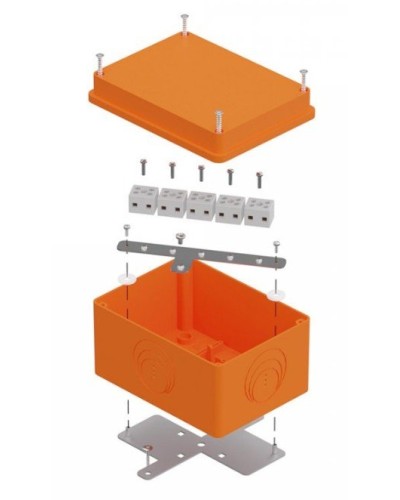 Коробка огнестойкая 150х110х90 E15-E120 для о/п (40-0351-FR6.0-10). Коробка огнестойкая для открытой установки. Промрукав в Норильске