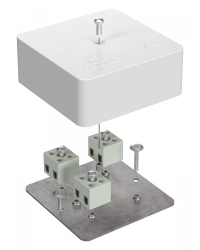 Коробка огнестойкая 75х75х30 (40-0450-FR1.5-6). Коробка огнестойкая для открытой установки. Промрукав в Норильске