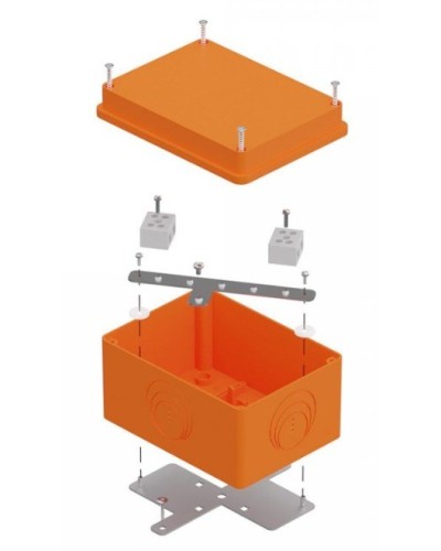 Коробка огнестойкая 150х110х90 E15-E120 для о/п (40-0351-FR10.0-4). Коробка огнестойкая для открытой установки. Промрукав в Норильске