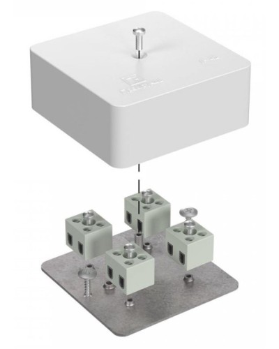 Коробка огнестойкая 75х75х30 (40-0450-FR1.5-8). Коробка огнестойкая для открытой установки. Промрукав в Норильске