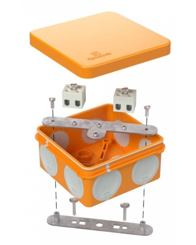 Коробка огнестойкая 80х80х40 (60-0210-FR2.5-6). Коробка огнестойкая для открытой установки. Промрукав в Норильске
