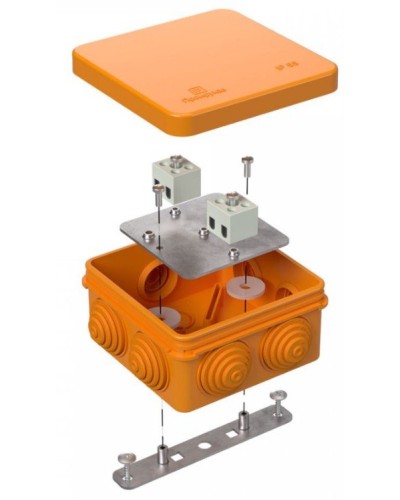 Коробка огнестойкая 80х80х40 (40-0210-FR2.5-4). Коробка огнестойкая для открытой установки. Промрукав в Норильске