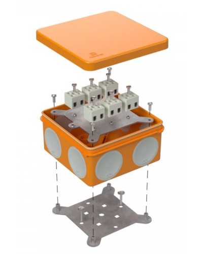 Коробка огнестойкая 60-0300-FR2.5-12 Е15-Е120 100х100х50. Коробка огнестойкая для открытой установки. Промрукав в Норильске