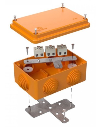 Коробка огнестойкая 120х80х50 (40-0340-FR1.5-6). Коробка огнестойкая для открытой установки. Промрукав в Норильске