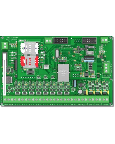 Контакт GSM-16. Панель охранная радиоканальная. Ритм в Норильске