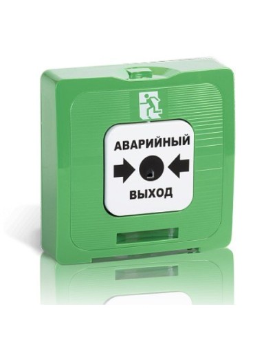 ИР 513-10 исп.1 АВАРИЙНЫЙ ВЫХОД (зелёный). Элемент дистанционного управления. Рубеж в Норильске