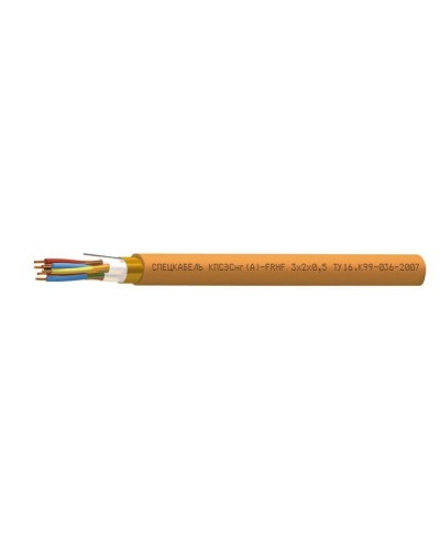 КПСЭСнг(А)-FRHF 1х2х0,5 (Спецкабель). Кабель огнестойкий, с пониженным дымо- и газовыделением. Спецкабель в Норильске